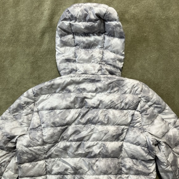 Eddie Bauer EB650 80% Down 20% Waterfowl Feathers Packable Puffer Jacket Sz L - Picture 8 of 15